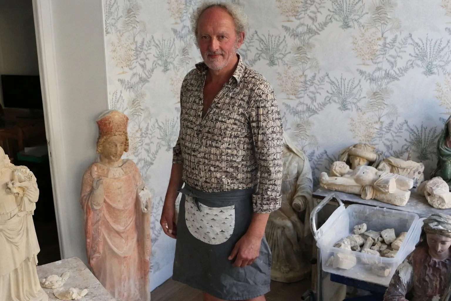 Frédéric Rouchet : l'art de restaurer la pierre ancienne à Villedieu-les-Poêles
