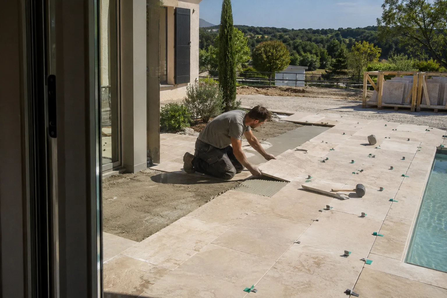 Innovation béton : comment les nouvelles technologies transforment la pose de vos dalles