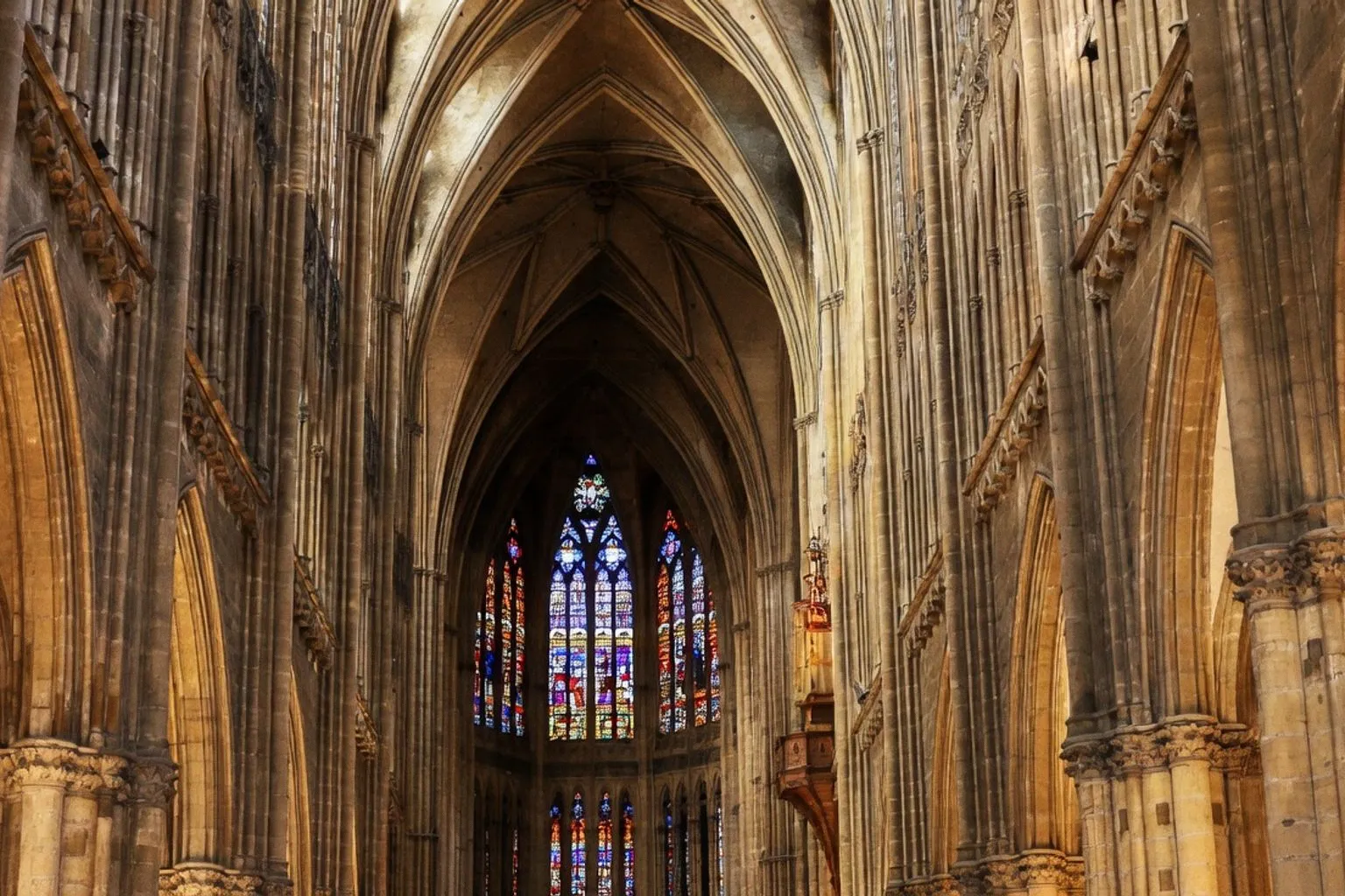 La pierre de Servigny : le calcaire lorrain historique de la cathédrale de Metz