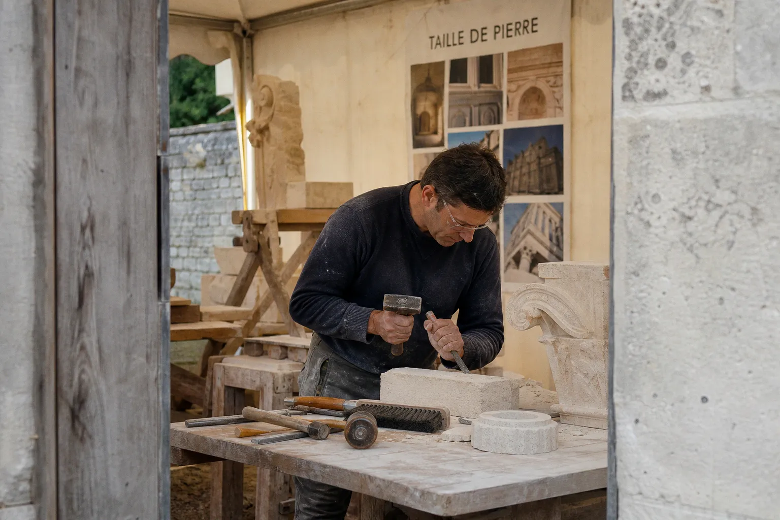 Métiers d'art et taille de pierre : l'excellence au service de vos aménagements