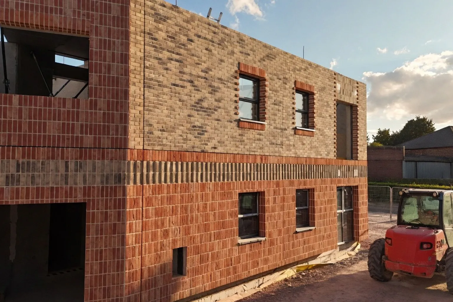 O'Reilly Precast révolutionne la pose de façades en brique grâce à la préfabrication