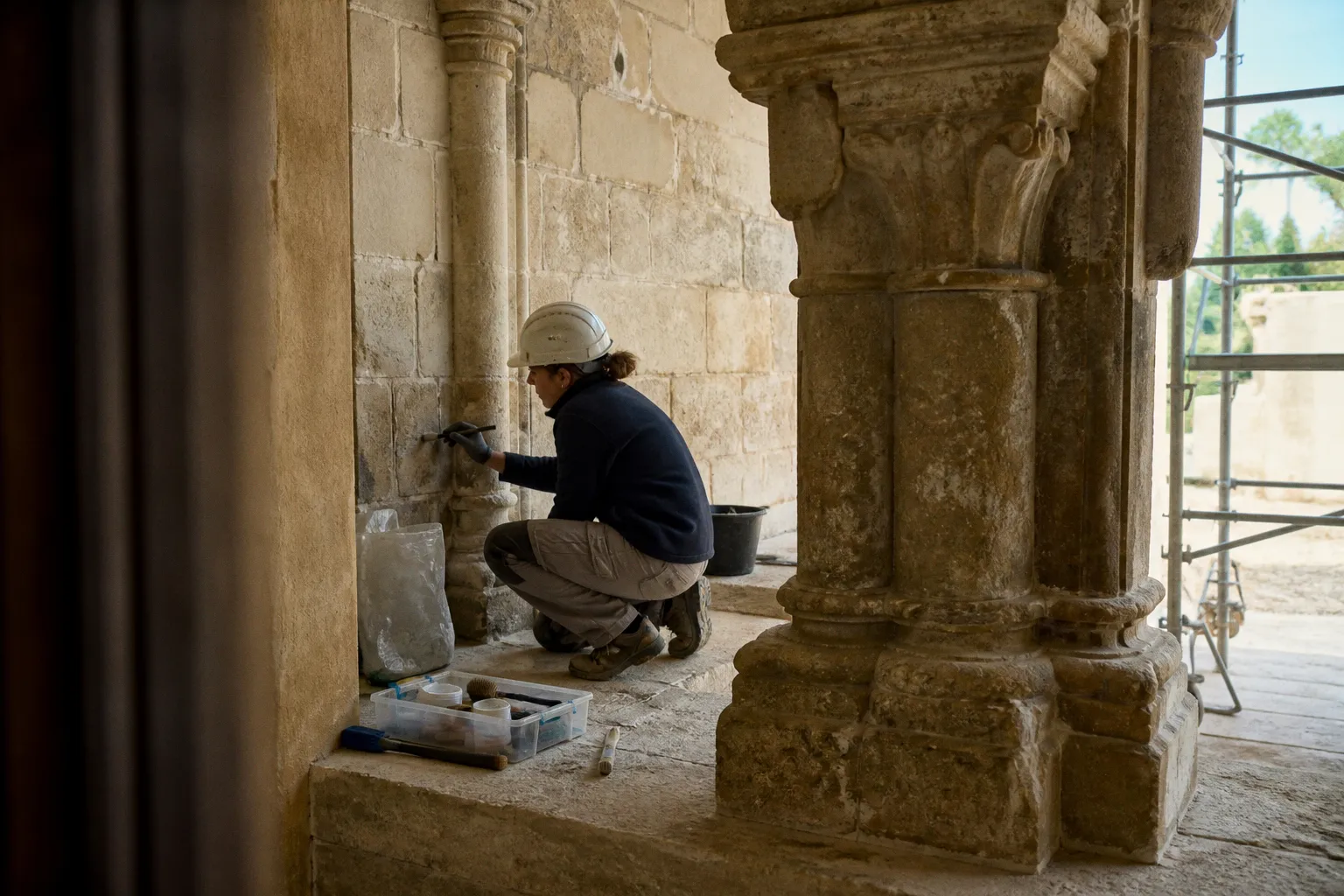 Restauration du patrimoine : l'expertise de la pierre au cœur des chantiers
