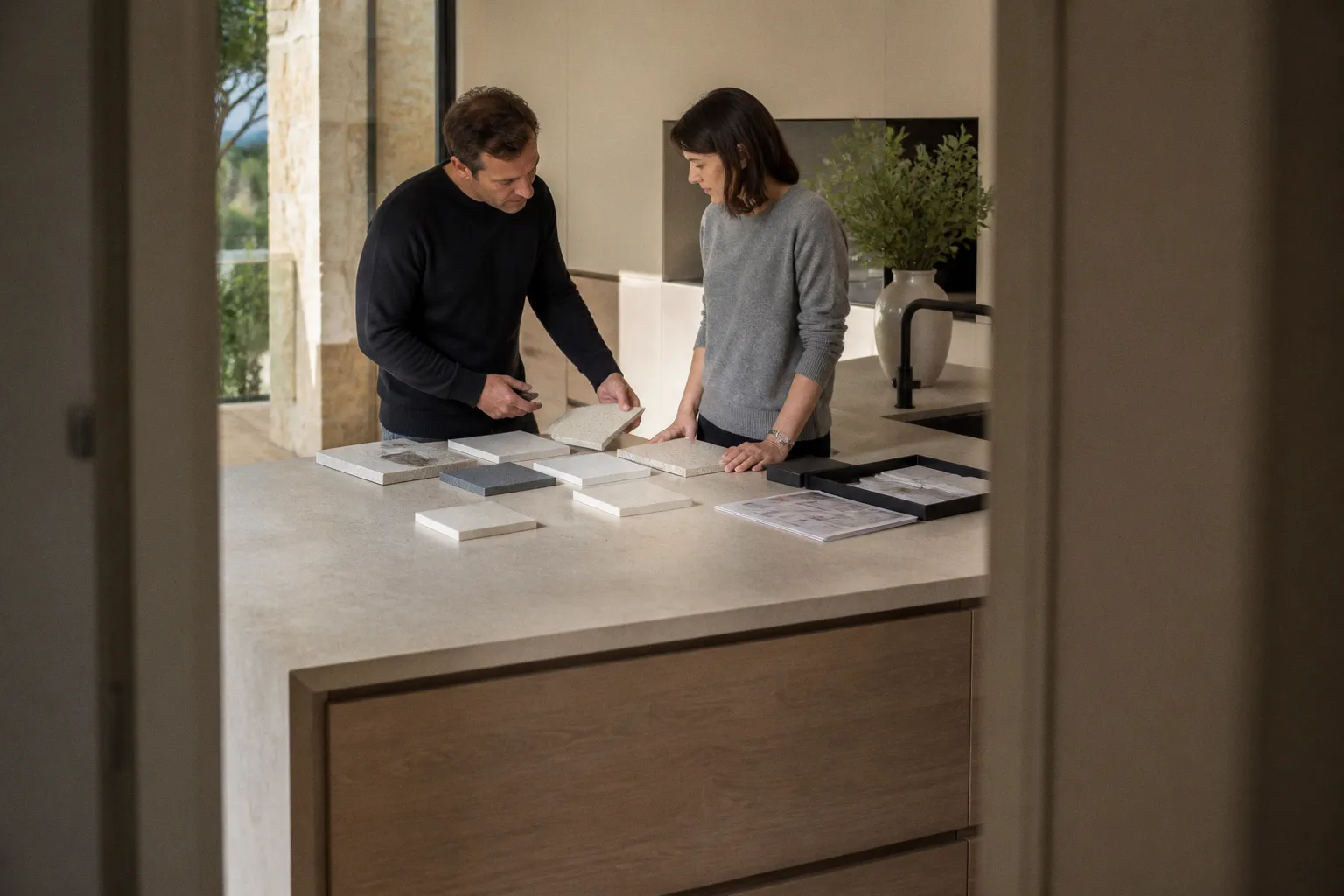Six nouvelles finitions adoucies pour la collection de quartz Q™ Studio de MSI